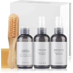 Luxury Suede Cleaner Kit with Protector Spray - Revitalize Your Footwear